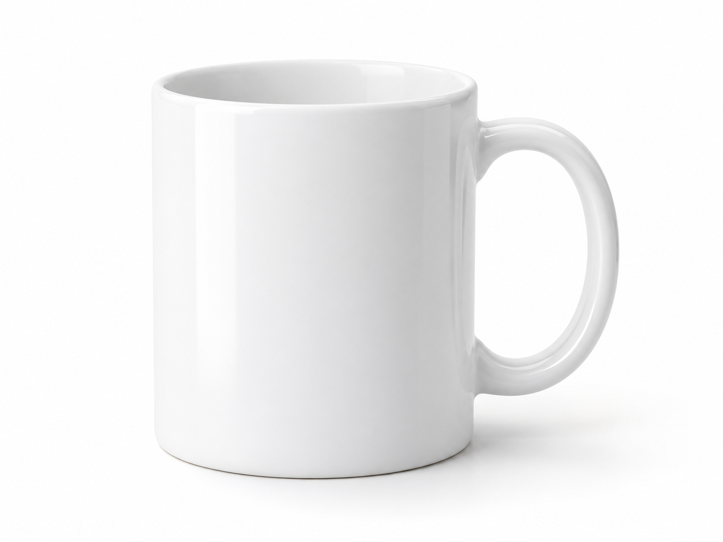 Keramická šálka 330 ml – biely keramický hrnček